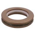 50 Pack Curtain Grommet, Inner Diameter 43mm Ring (coffee)