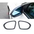 For Buick Regal Carbon Fiber Car Rearview Mirror Rain Eyebrow Cover