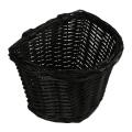 Wicker Bicycle Basket with Straps for 12-16 Inch Cruiser/city Bikes