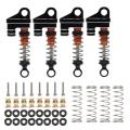 4pcs Metal Shock Absorber for 1/24 Rc Axial Scx24 90081 Axi00001,2