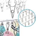 2x Sock Drying Racks Laundry Drip Hanger Rectangle with 30pcs Pegs