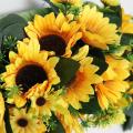 Floral Swag Sunflower Wreath for Door Wedding Party Home Decoration
