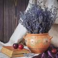 2 Bundles Dried Lavender Bundles Natural for Home Decoration