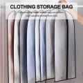 6 Pcs Clear Garment Bags Dust-proof for Storage Clothes -24 X 48inch