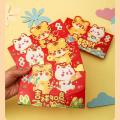 32pcs Tiger Year Red Envelopes for Kids Children Holiday Supplies
