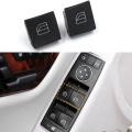 Window Switch Button Covers for W204 W212 C E Glk , Front Left+right