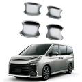 For Toyota Voxy Noah R90 2021 2022 Car Door Bowl Chrome Cover Trim