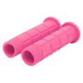1 Pair Bicycle Handle Set Grips Bmx for Boys and Girls Bikes Pink