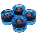 7inch Longboard Truck Wheels Set 4pcs Pu Wheels 8pcs Bearing