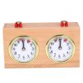 2x Digital International Chess Clock,wooden Count Up Down Chess Timer