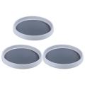 3x Rotary Flavoring Bottle Rack 360 Degree Rotating Spice Tray