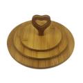 3 Tier Wooden Dessert Cake Plate Wood Cake Display Serving Dish B