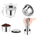 Stainless Steel Coffee Capsule for K Fee&tchibo Cafissimo Cream Maker