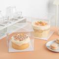 Portable Transparent Cake Box Baking Packaging Small Packaging Box
