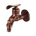 G1/2 Inch Outdoor Vintage Garden Wall Mounted Faucet -rose Gold