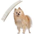 25cm Pet Grooming Row Comb, Dense Teeth, Curved Comb, Dog Hair Comb