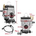 Motorcycle Carb Carburetor 15mm 2 Stroke Carburettor for 43cc 47cc