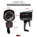 Qd252 Front Light for Electric Bicycle 2 Pin 180bracket,sm Connector