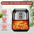 Reusable Air Fryer Silicone Liners 8 Inch Round 7.5 Inch Square