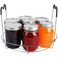 4 Pieces Canning Kit, 1pc Canning Rack+ 1pc Canning Jar Lifter Tong