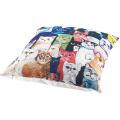 Flax Decorative Pillow Case Cushions 45*45cm Cat Pattern