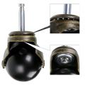 4 Pack 2 Inch Ball Caster with Sockets,for Furniture,sofa,chair