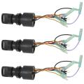 3x Boat Motor Ignition Key Switch for Mercury Outboard Motors