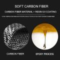 Carbon Fiber Car Door Handle Bowl Cover Sticker Trim for Touareg