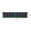 Ddr 1gb Memory Pc3200 400mhz Desktop for Ram Cpu Gpu Non-ecc 184pins