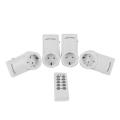 1 Drag 4 Wireless Remote Control Outlet for Small Appliance Eu Plug