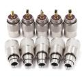 10pcs Screwed Coupling Connector with Reducer for Rg8x Coaxial Cable