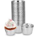 Aluminum Foil Cupcake Wrappers Cupcake for Parties Baking 50pcs C