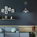 Gray Wall Lights Home Decor Bedside Wall Lamp with Switch Fixture