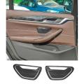For -bmw 5 Series G30 2018-2022 Car Rear Door Cover Door Handle Bowl