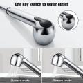 Kitchen Tap Extendable 360 Rotatable Sink Tap 2 Modes Mixer Tap