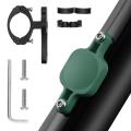 E-bicycle Motorcycle Handlebar for Airtag Bike Bottle Cage Green