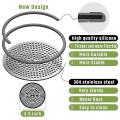 Stainless Steel Shower Drain Cover - for Bathroom Shower Strainer