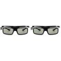 2pcs Dlp-link Active Shutter 3d Glass Gl1800 Rechargeable Eyewear