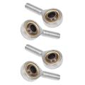 2 X M10 X 1.5 Male Rod End Rose Joint Right Hand Thread 10mm