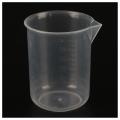 4 Pcs 50 Ml Laboratory Plastic Water Liquid Measuring Cup Transparent