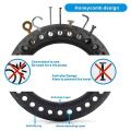 Electric Scooter Tire Set Electric Wheels Tire for Xiaomi M365 Black