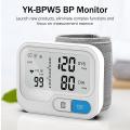 Automatic Digital Wrist Blood Pressure Monitor Heart Rate Pulse Meter
