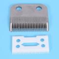 2pc Hair Beard Ceramic Blade Metal Bottom for Wahl Shear Clipper