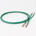2328 99.998% Pure Copper Hifi Audio Cable Rca Interconnect Cable