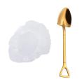 Gold Stainless Steel 304 Small Shovel Spoon Gold-plated Tableware
