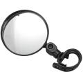 2 Pcs Bike Handlebar Flexible Rear View Mirror Rear View 360 Degree