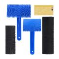 Wood Graining Painting Tool Set Ms6 Ms17 Ms18b Rubber,for Wall Diy