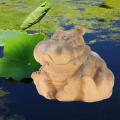 Hippo Pond Spitter Statue,animal Pond Sprinkler,for Garden Decoration