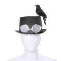 Crow Hat Steampunk Halloween Easter Props Bar Party Cos Party