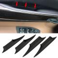 4pcs Inner Handle Pull Trim Cover for -bmw 7 Series F01 F02 2008-2015